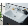 Тумба VITRA SENTO с раковиной, с 2 ящиками, 80 см, с LED подсветкой, цвет матовый антрацит ( ножки 61069 заказываются отдельно ) 60836